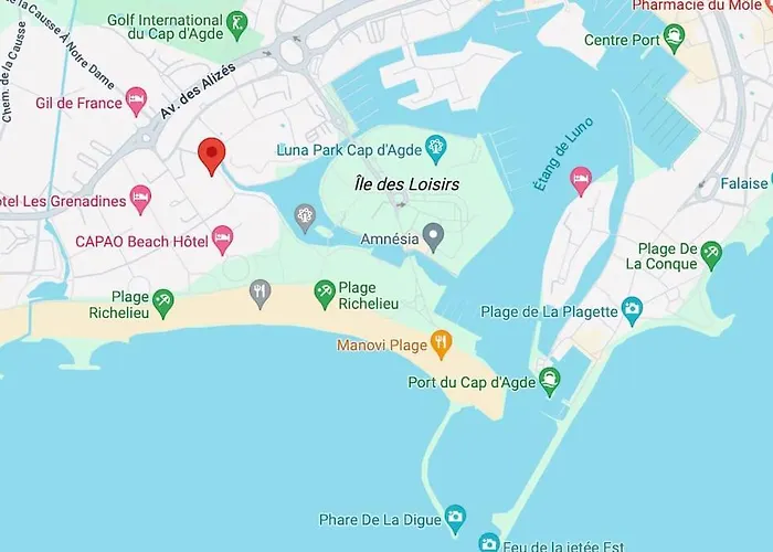 Nauticap, Joli T2 Renove, Piscine, Parking, 200m