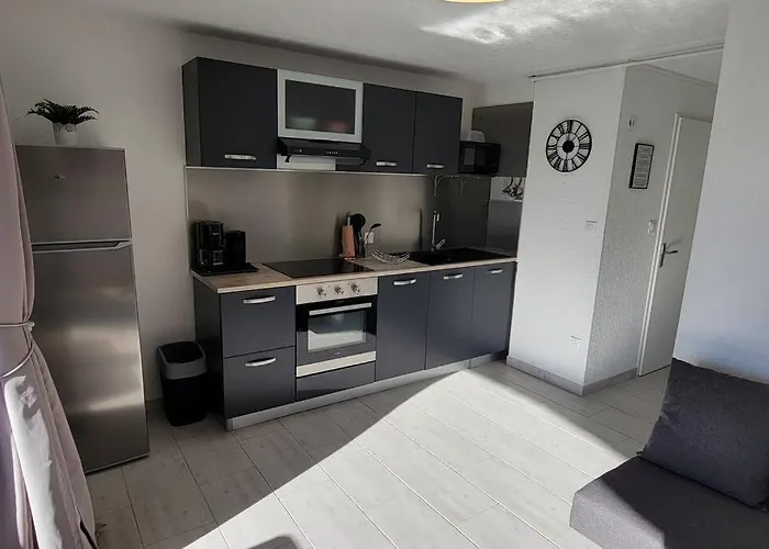 아파트 Nauticap, Joli T2 Renove, Piscine, Parking, 200m