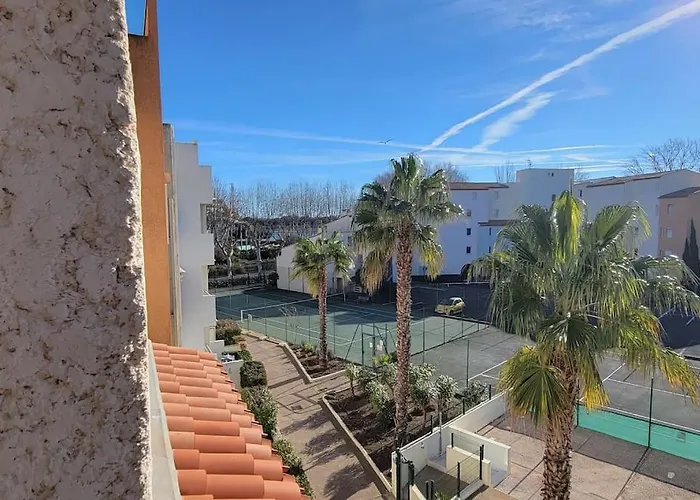 Nauticap, Joli T2 Renove, Piscine, Parking, 200m * 아그