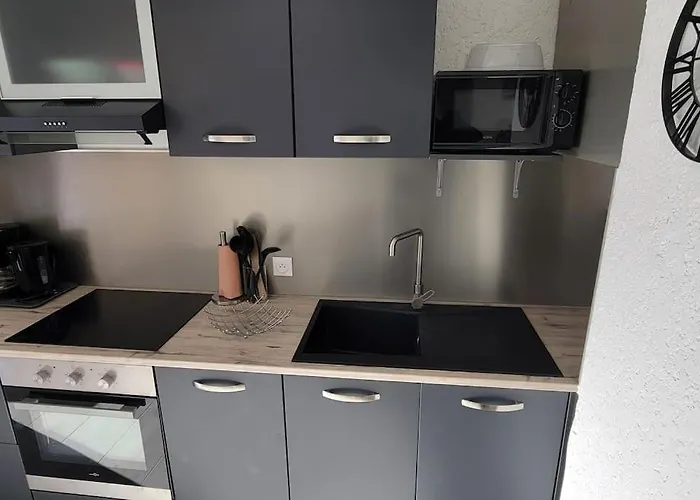 아파트 Nauticap, Joli T2 Renove, Piscine, Parking, 200m *