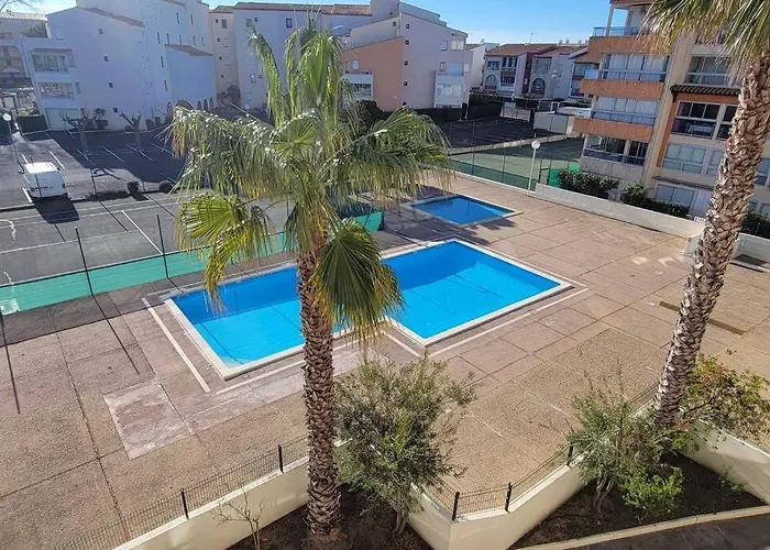 아파트 Nauticap, Joli T2 Renove, Piscine, Parking, 200m 아그